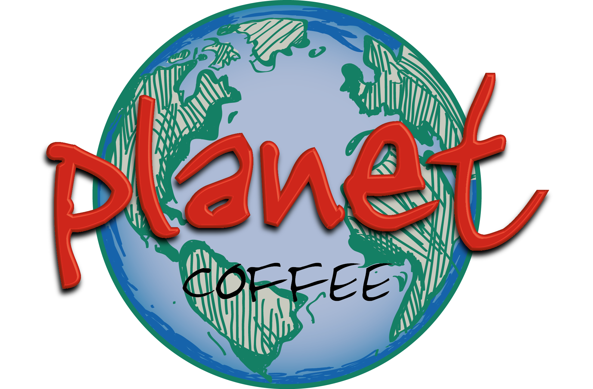 Planet Coffee Logo